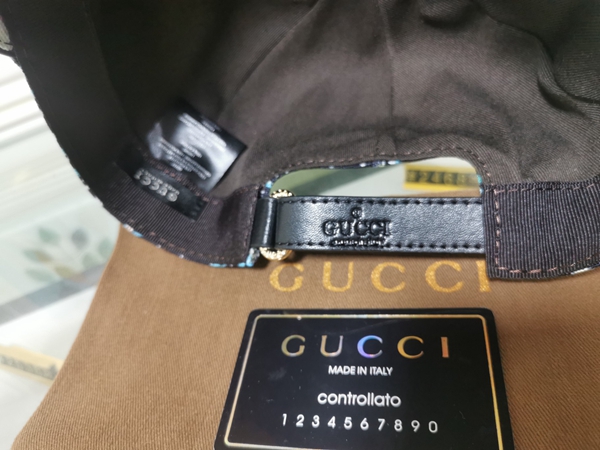 ブランド帽子素材ディテール